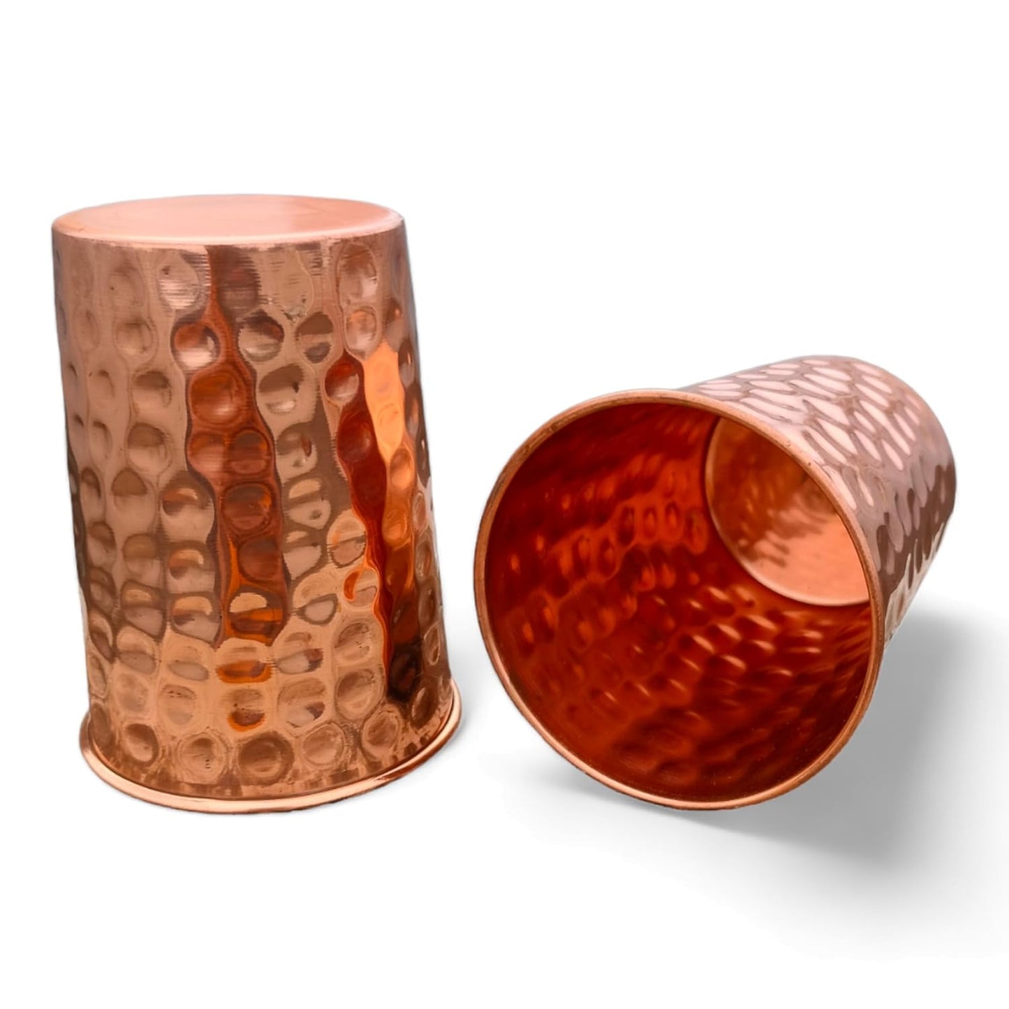 Copper Glass | Hammered