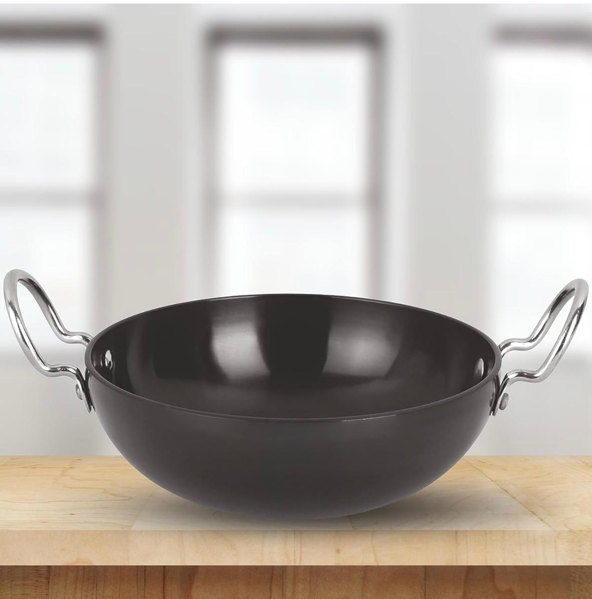 Hard Anodised Induction Kadai