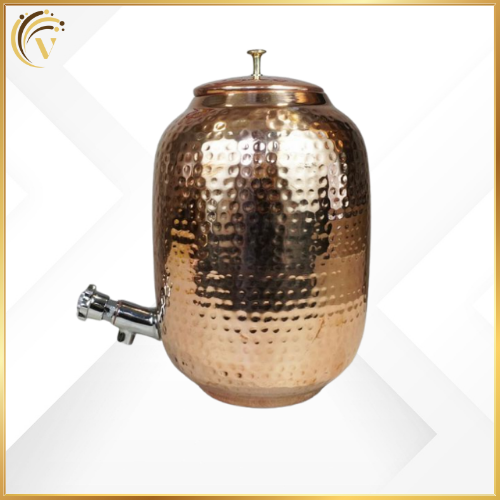 Copper Hammered Water Dispenser