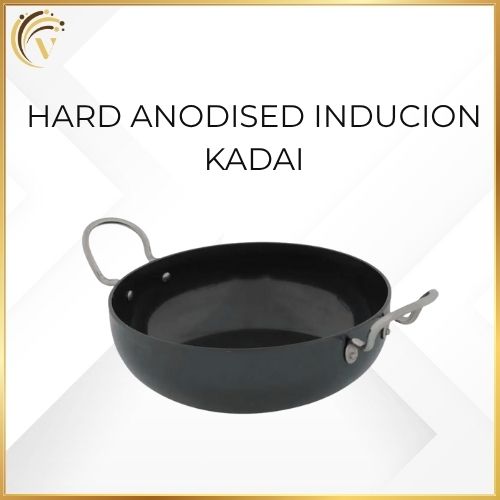 Hard Anodised Induction Kadai