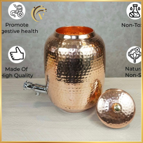 Copper Hammered  Water Dispenser