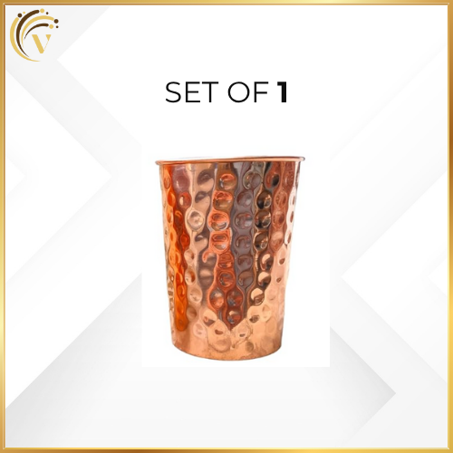 Copper Glass | Hammered