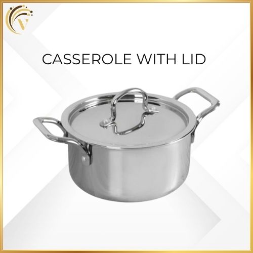 Triply Casserole With Lid