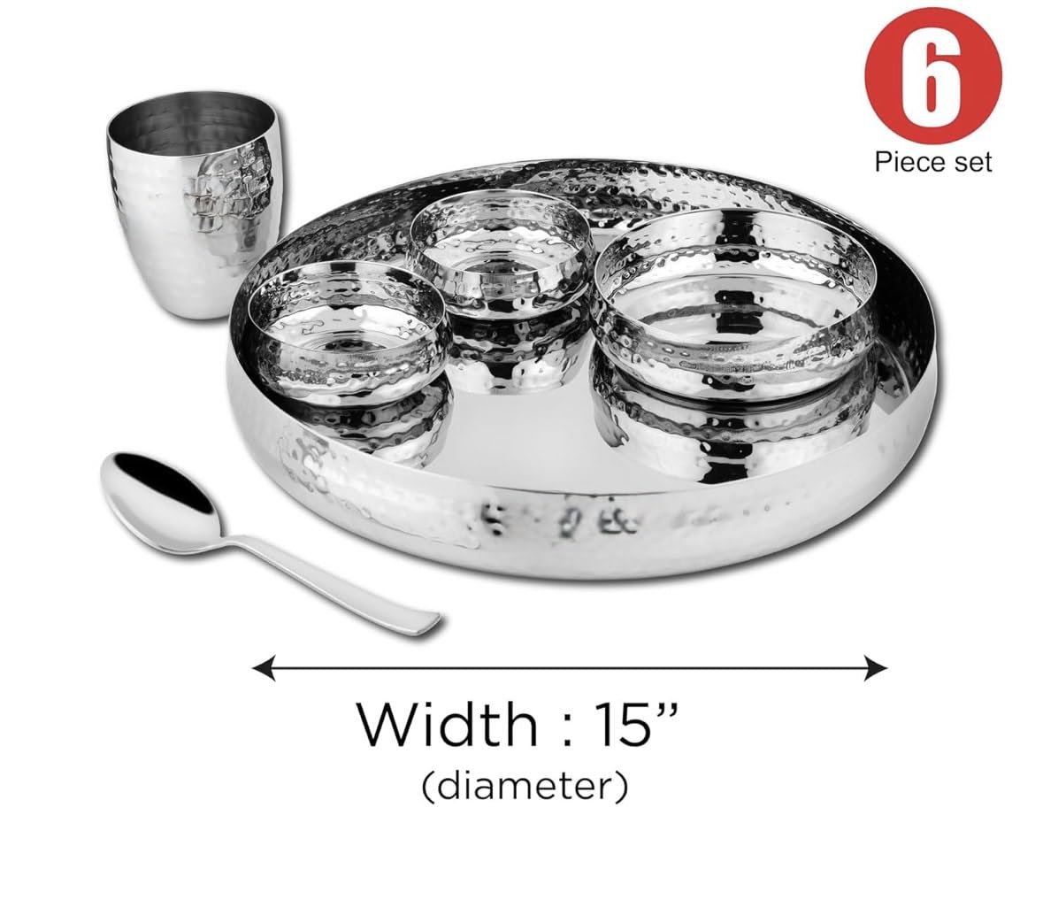 Dining Thali Set (6-Piece)