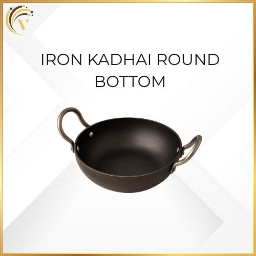 Iron Kadhai Round Bottom