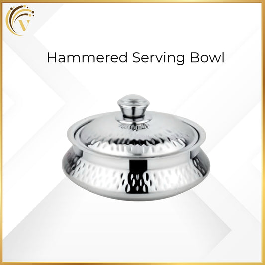 Hammered Serving Bowl