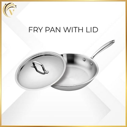 Triply Frypan With Lid