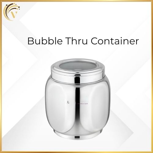 Bubble Thru Container