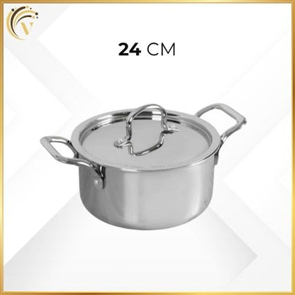 Triply Casserole With Lid