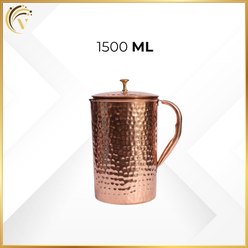 Copper Jug With Lid