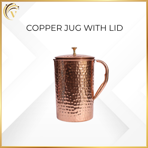 Copper Jug With Lid