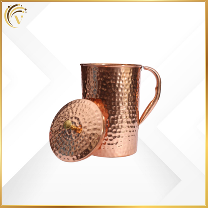 Copper Jug With Lid