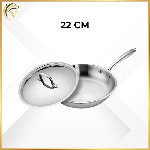 Triply Frypan With Lid