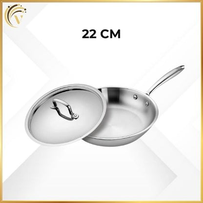 Triply Frypan With Lid