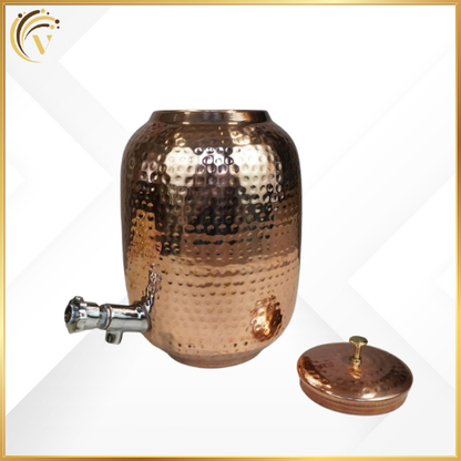 Copper Hammered  Water Dispenser