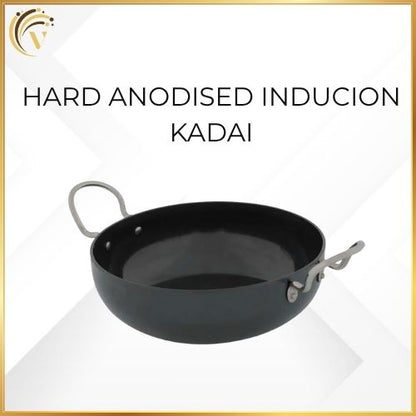 Hard Anodised Induction Kadai